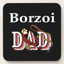 Borzoi Dad Drankjes Onderzetter