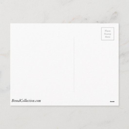 Borzoi Decorteert kerstbomen in het bos Feestdagenkaart (Achterkant)