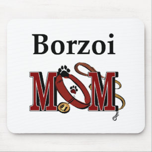 Borzoi Dog MOM Muismat