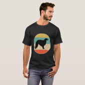 Borzoi Dog T-shirt (Voorkant volledig)