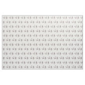 Borzoi Drawing Dog Art Fabric Stof (Yard (91,4 cm))