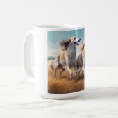 Borzoi Elegant Breed Coffee Mok (Voorkant links)