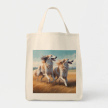 Borzoi Elegante Boodschappentas