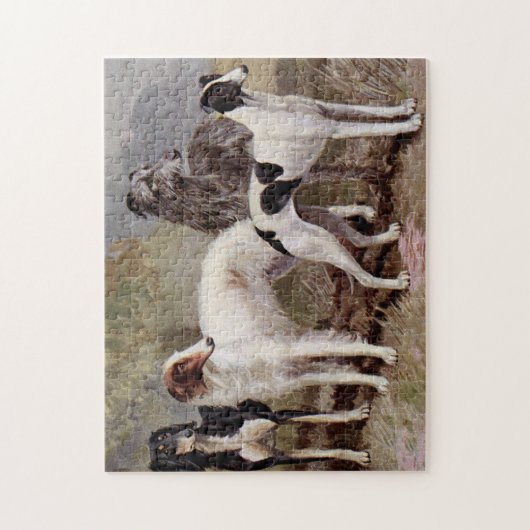 Borzoi en Sighthound Legpuzzel (Verticaal)