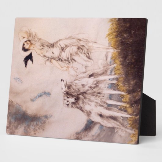 Borzoi Fields Fotoplaat (Zijkant)