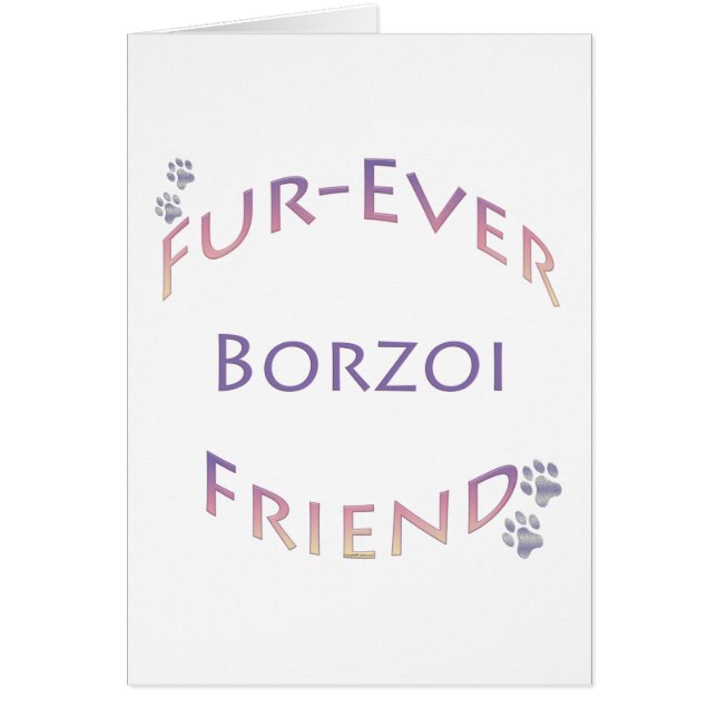 Borzoi Furever (Voorkant)