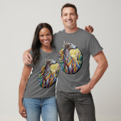 Borzoi grappig t-shirt (Unisex)