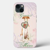 Borzoi Heart mama Case-Mate iPhone Case (Achterkant)