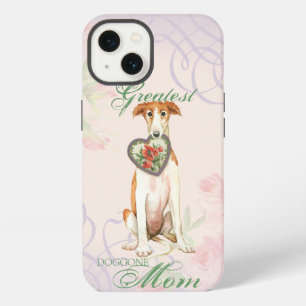 Borzoi Heart mama iPhone 13 Hoesje