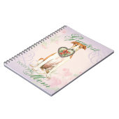 Borzoi Heart mama Notitieboek (Linkerzijde)