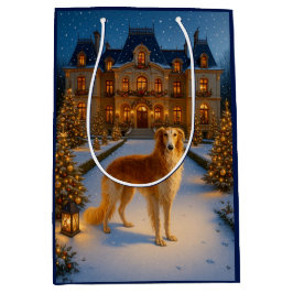 Borzoi Holiday Card Medium Cadeauzakje