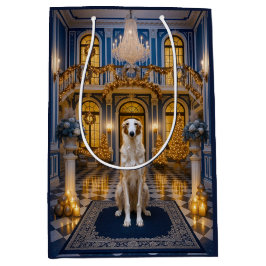 Borzoi Holiday Card Medium Cadeauzakje