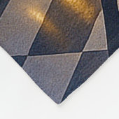 Borzoi Holiday  Fleece Deken (Hoek)