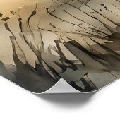 Borzoi - Hond Art Print (Hoek)