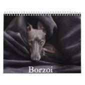 Borzoi hondenkalender kalender (Hoes)