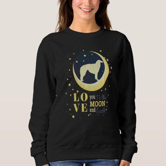 Borzoi-hondenras  1 trui (Voorkant)