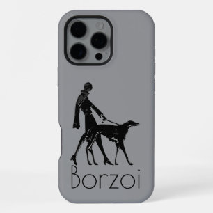 Borzoi iPhone 16 Pro Max Hoesje