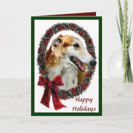 Borzoi Kerst Kaarten