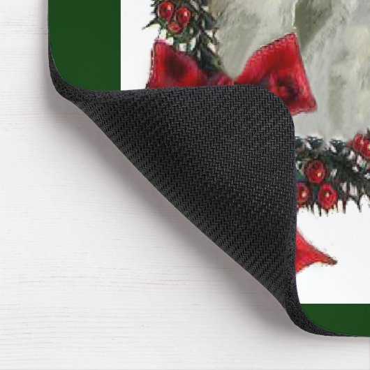 Borzoi kerstcadeautjes muismat (Hoek)