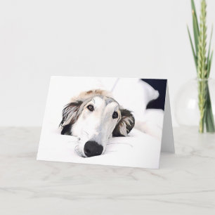 Borzoi liefde aankondiging