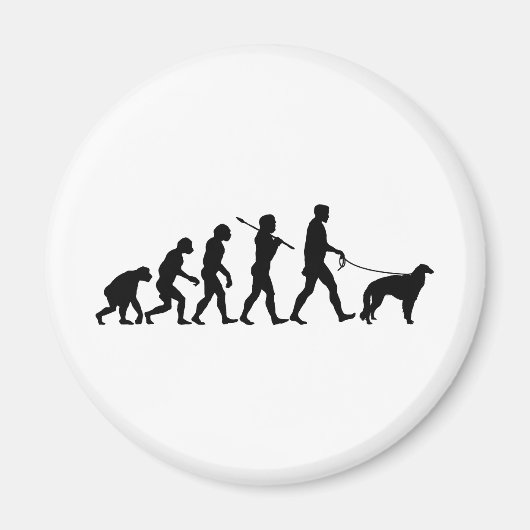 Borzoi Magneet (Voorkant)