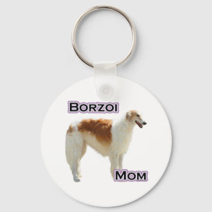 Borzoi Moeder 4 - Sleutelhanger