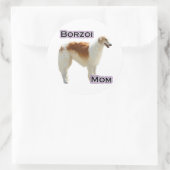 Borzoi Moeder 4 - Sticker (Tas)