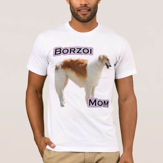 Borzoi Moeder 4 T-shirt (Voorkant)