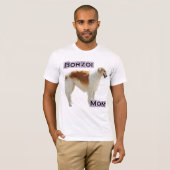 Borzoi Moeder 4 T-shirt (Voorkant volledig)