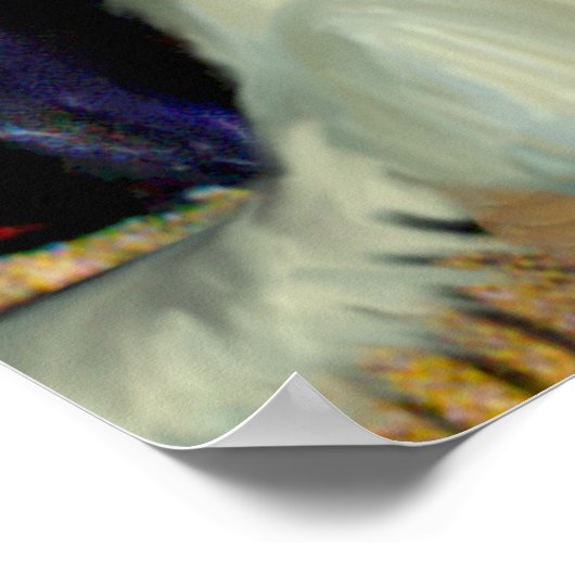 Borzoi - Moeder van bloggers Poster (Hoek)