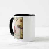 Borzoi mok Russian Wolfhound windhond keuken (Voorkant links)