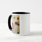 Borzoi Mok Russische Windhond Cadeau Windhondliefh (Voorkant links)