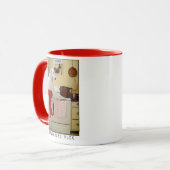 Borzoi Mok Russische Windhond Windhond keuken  (Voorkant links)