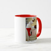 Borzoi Mug Russian Wolfhound Sighthound kitchen  Mok (Voorkant rechts)