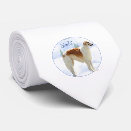 Borzoi Noel Stropdas (Opgerold)