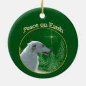 Borzoi Ornament (Achterkant)