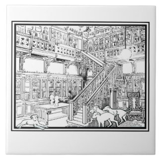 Borzoi-puppies Tegeltje