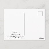 Borzoi Russia Wolfhound Canine Dog Art Briefkaart (Achterkant)