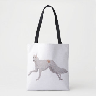 Borzoi Russian Wolfhound Dog Art Canvas tas