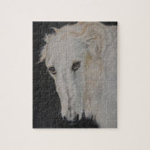 Borzoi Russian Wolfhound Dog Art Puzz;e Legpuzzel (Verticaal)