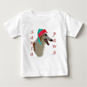 Borzoi Santa Paws