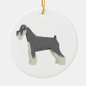 Borzoi-sieraad, Borzoi-kerstornament ornament (Voorkant)