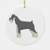 Borzoi-sieraad, Borzoi-kerstornament ornament (Achterkant)