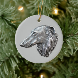 Borzoi-sieraad Keramisch Ornament