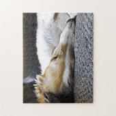 Borzoi Slumber Legpuzzel (Verticaal)