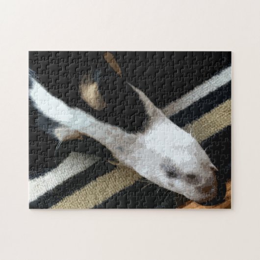 Borzoi-snuits Legpuzzel (Horizontaal)