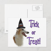 Borzoi Trick Briefkaart (Voorkant / Achterkant)