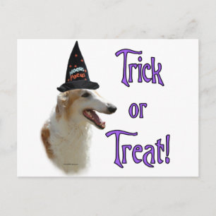 Borzoi Trick Briefkaart