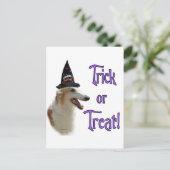 Borzoi Trick Briefkaart (Staand voorkant)