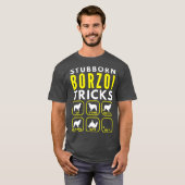 Borzoi Tricks - Dog Training Premium T-shirt (Voorkant volledig)